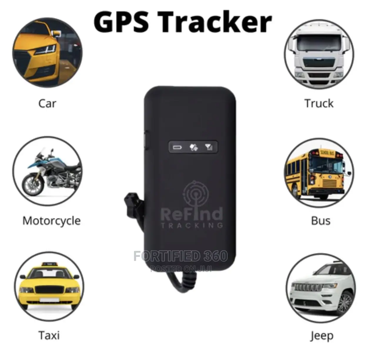 Refind GPS TRACKER- Free Installation