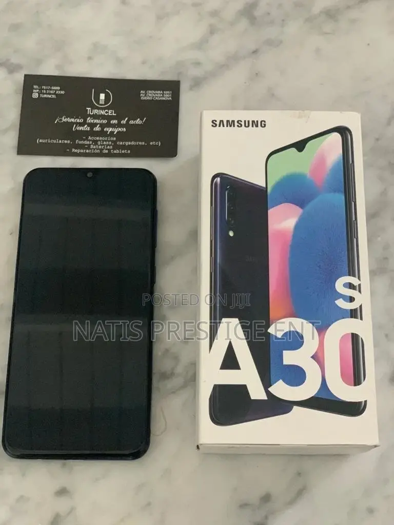 New Samsung Galaxy A30s 128 GB Black