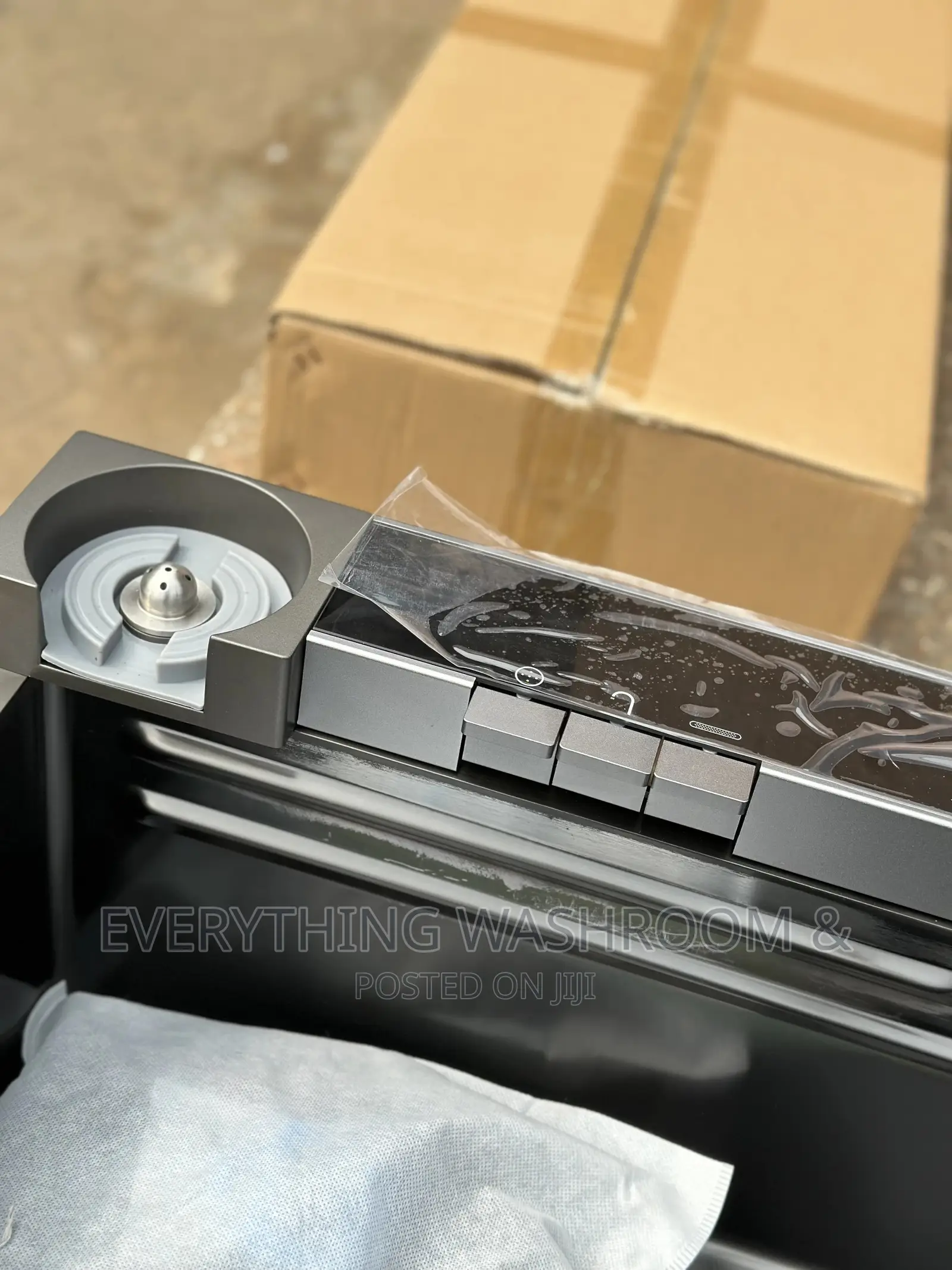 Antirust Waterfall Sink-Smart Kitchen Sink-Piano Controls-Cup Washer