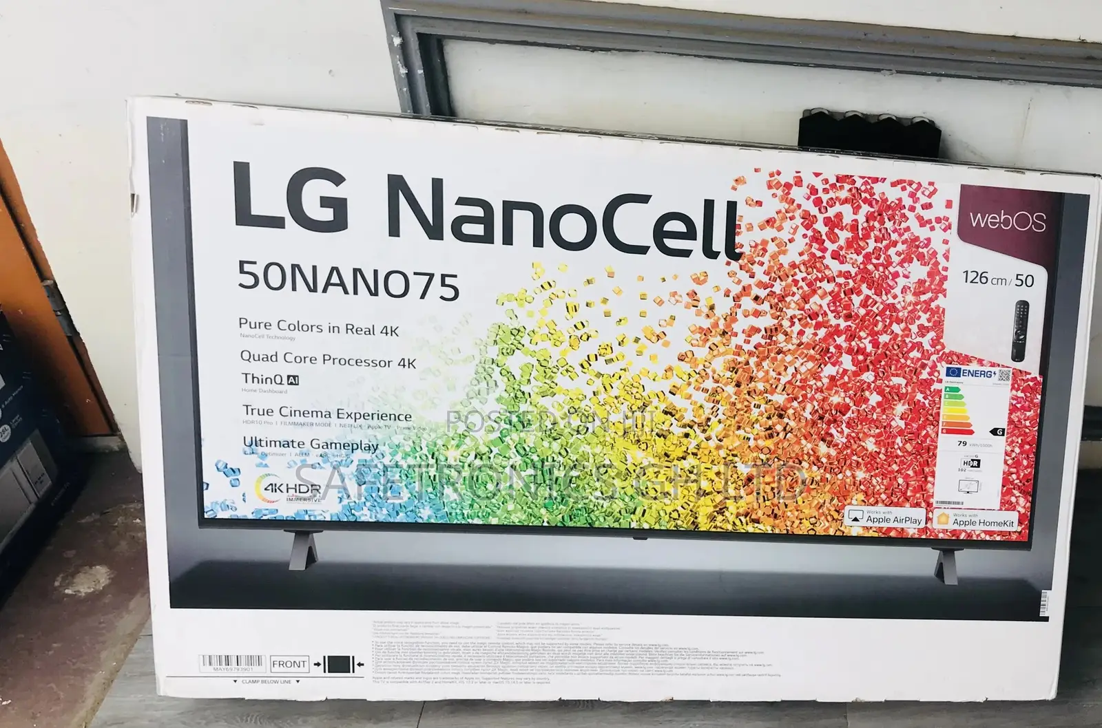 Fresh in Box LG 50 Inches Nano75 Smart UHD Tv