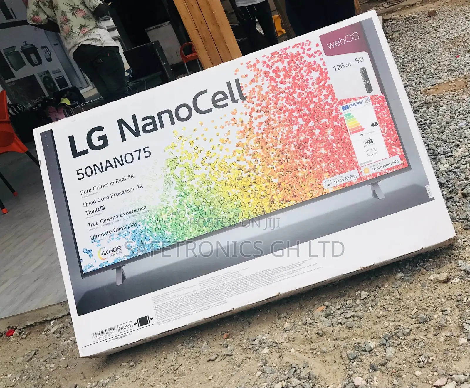 Fresh in Box LG 50 Inches Nano75 Smart UHD Tv