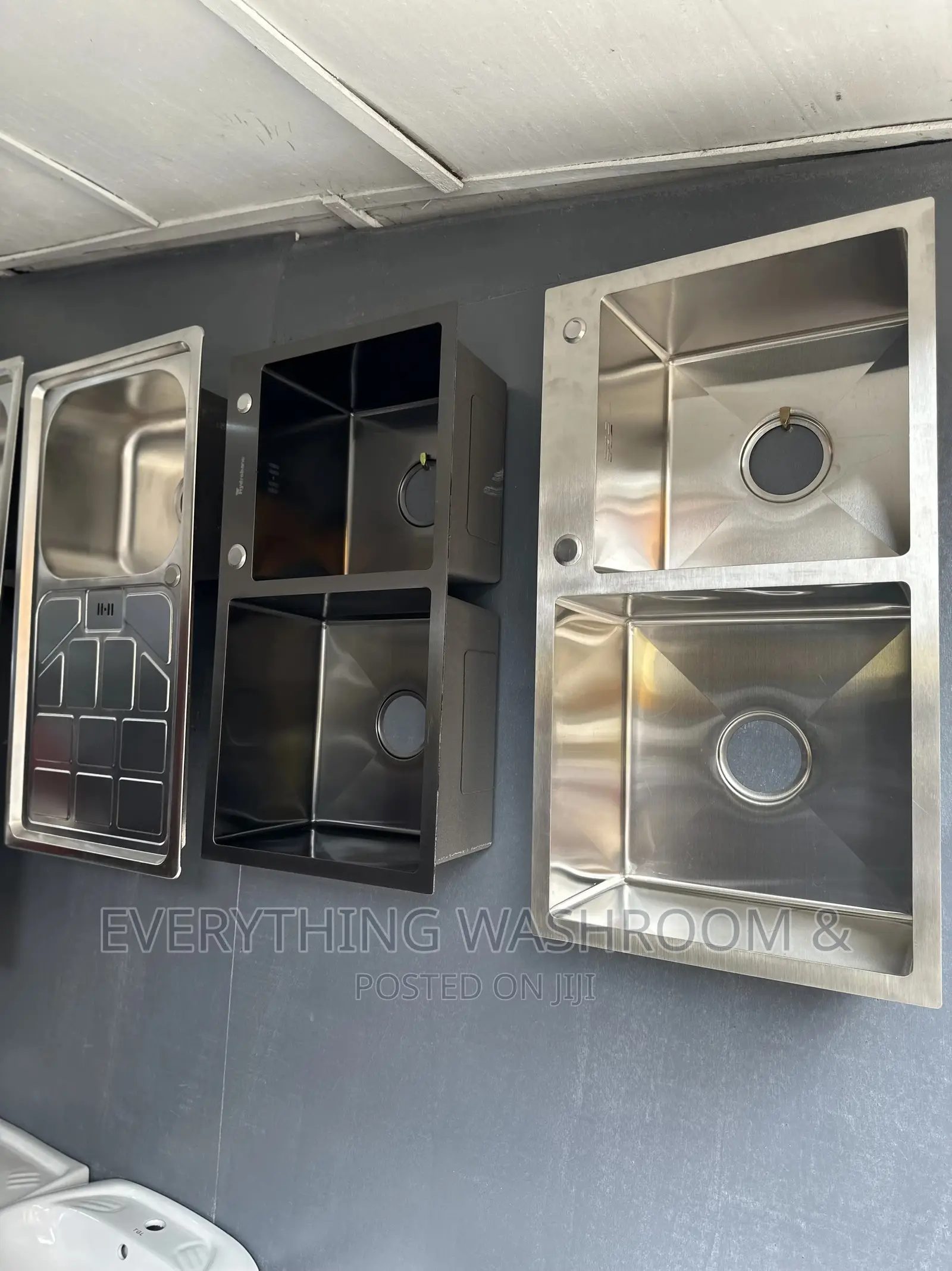 Silver Cabinet Sink_silver Sink and Accessories