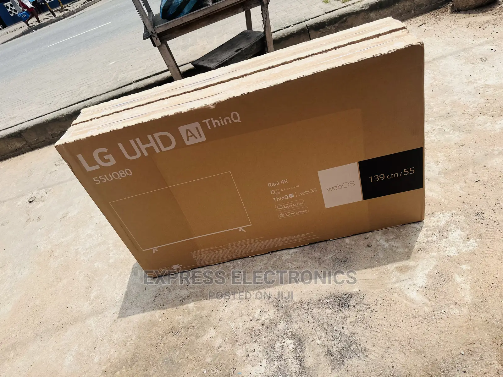 Upgrade Your Viewing Experience Lg UHD Smart Uq81 55” Tv