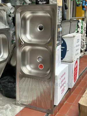 Kitchen Sink-Double Bowl Single Arm-Block Laying Sink-Sink