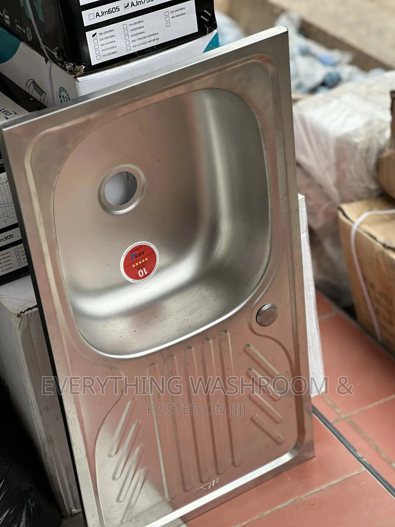 Single Bowl+Single Arm Sink - Kitchen Sink+ Waste Trap