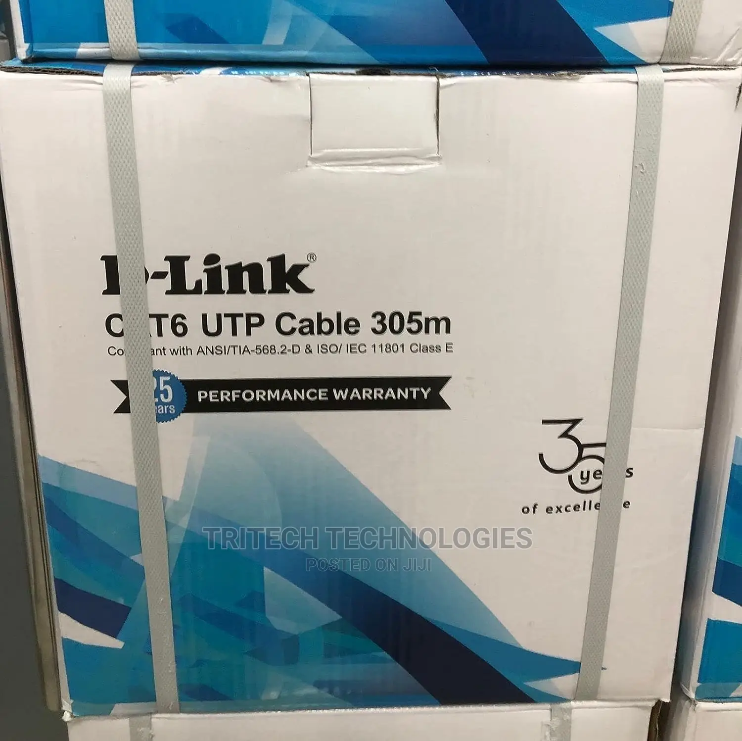 D-Link Cat-6 Utp Cable Roll 305 Meter - Networking Cable