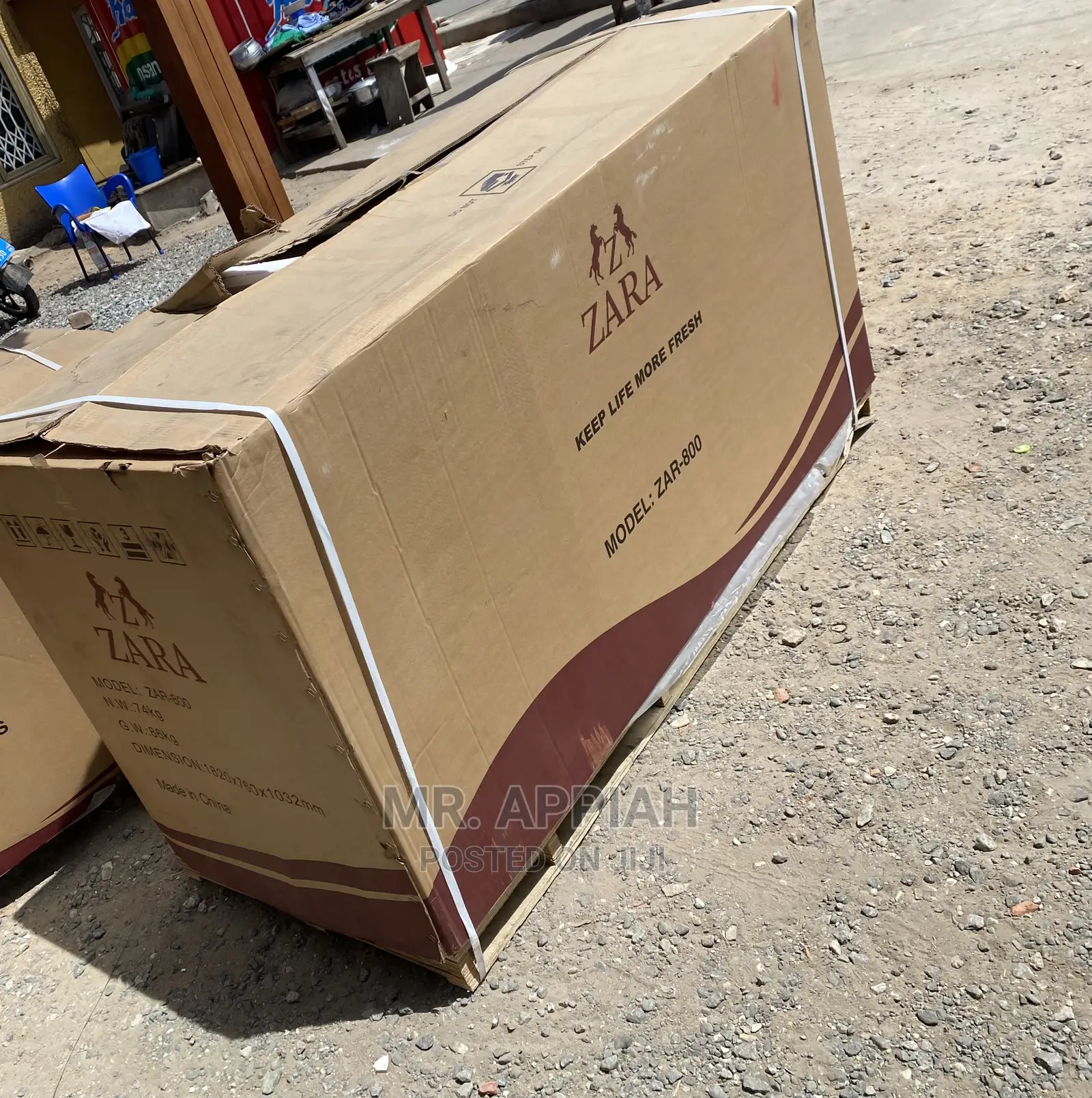 Latest and Affordable Zara 577L Double Door Chest Freezer.