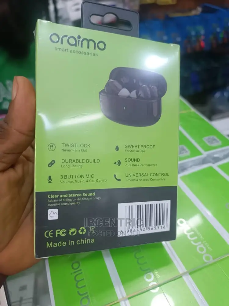 Oraimo Wireless Earbuds With Power Bank