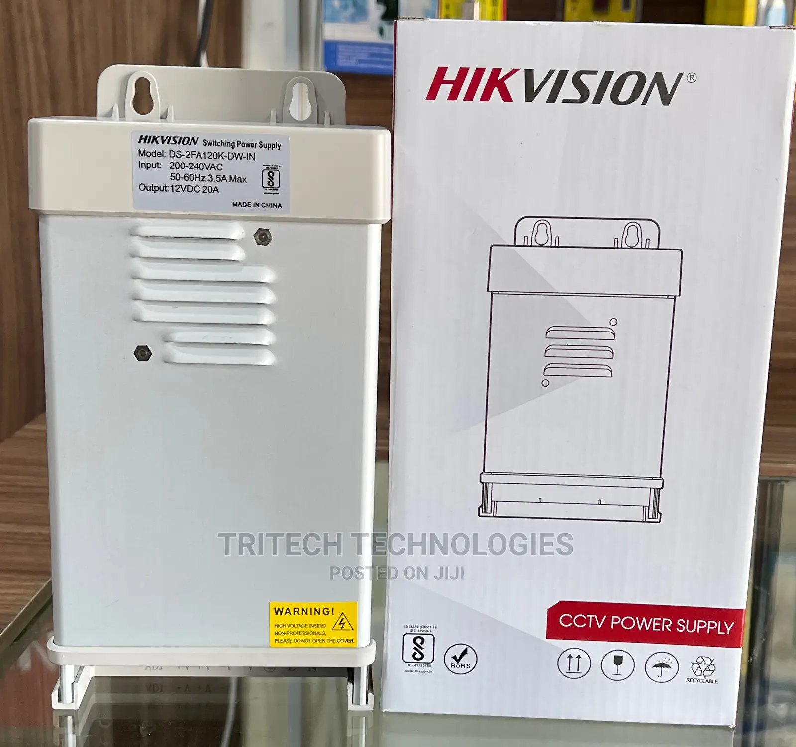 Hikvision Power Supply 12V20A