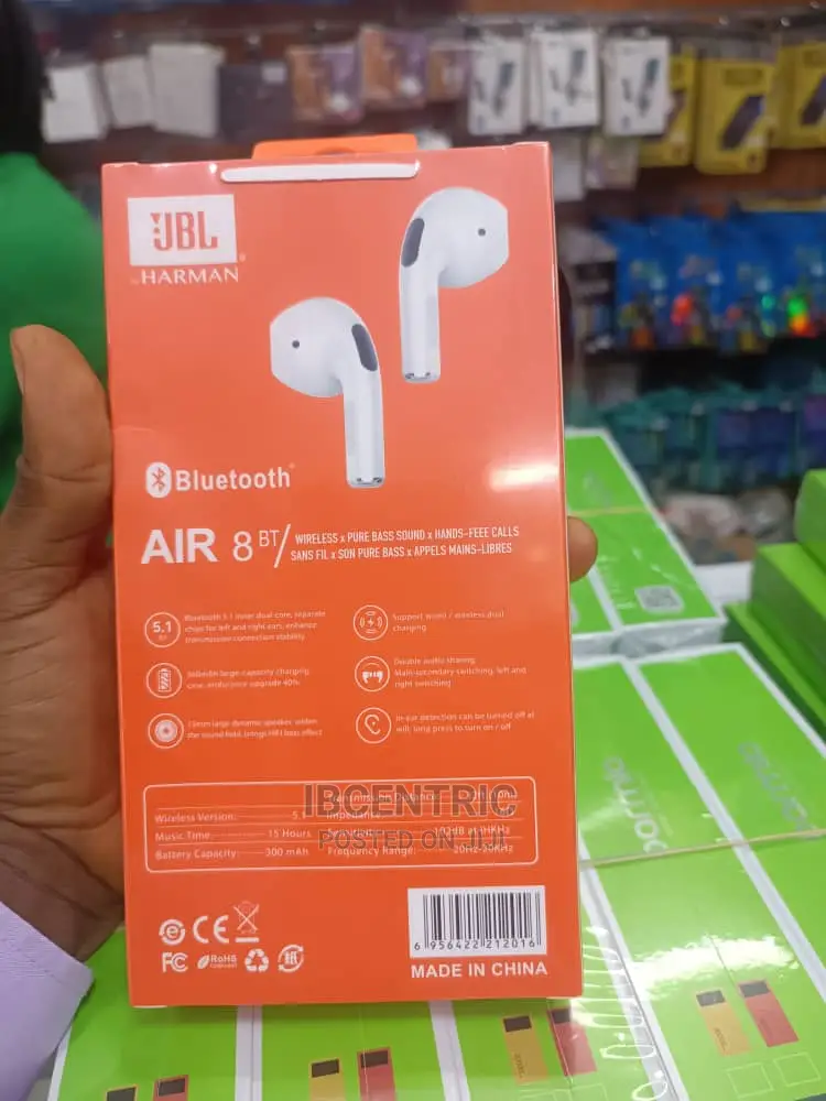 JBL Air 8 Wireless Earbuds
