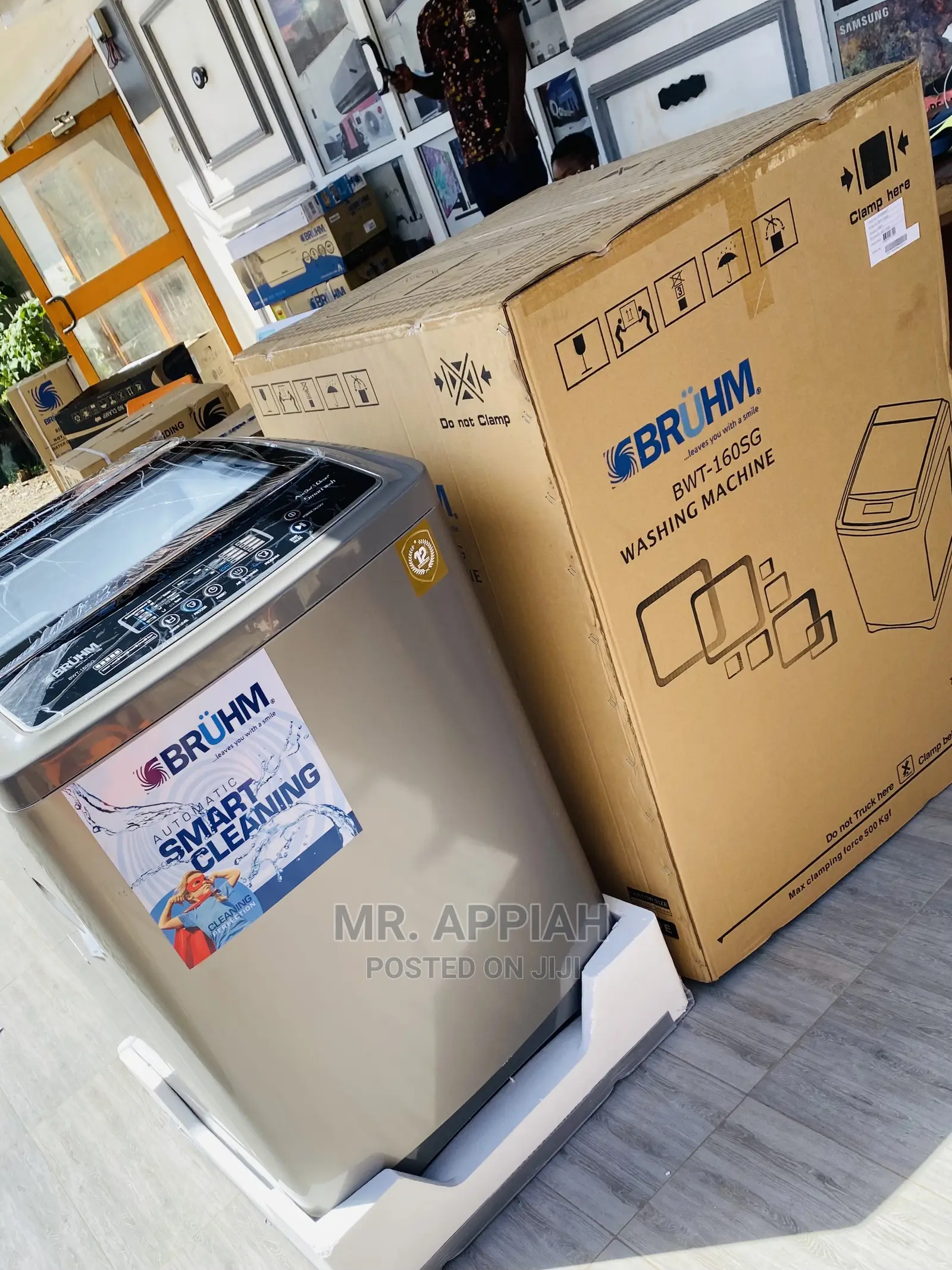 Extremely Quality Bruhm bwt-160sg-16kg Washingmachine.