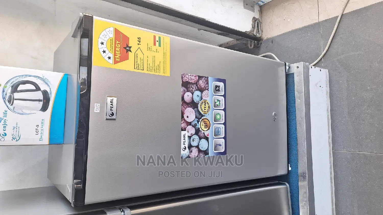 Going Green_pearl 90litrs Single Door Fridge