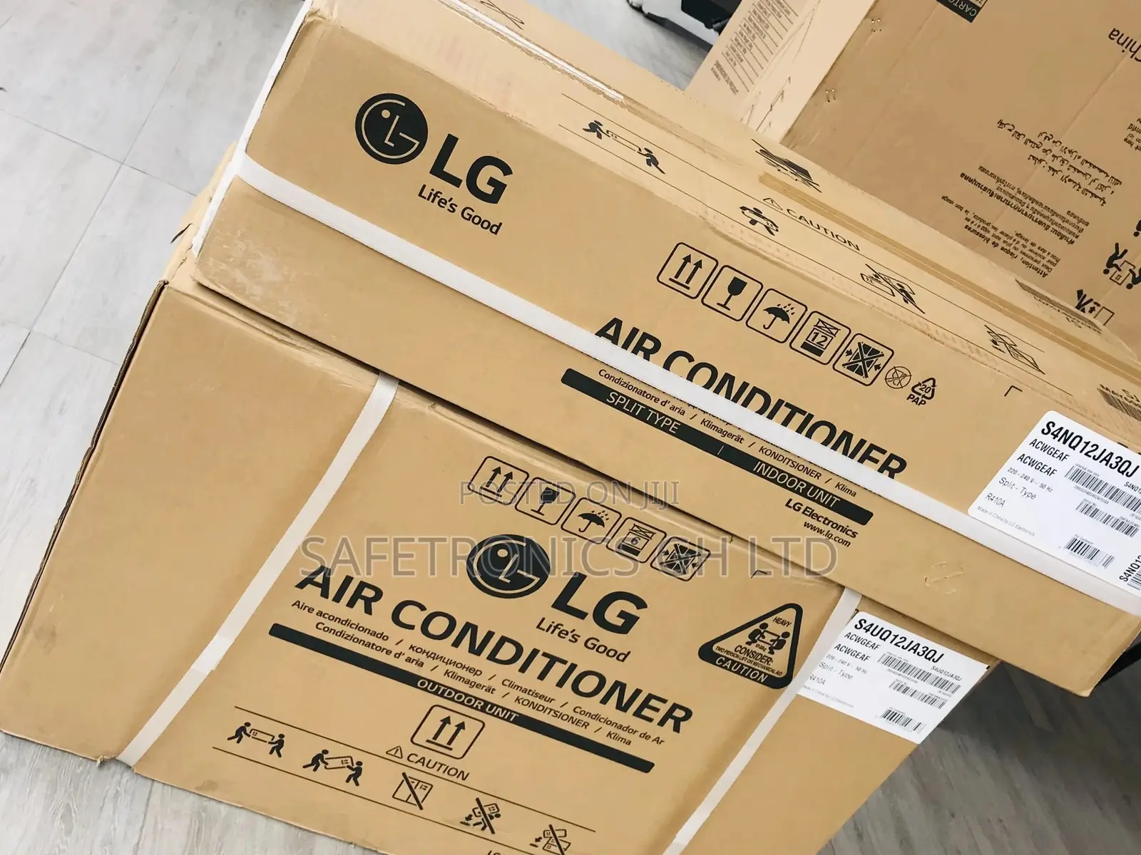 Energy Saving LG Airconditioner Split R410 Gas 2.5hp White