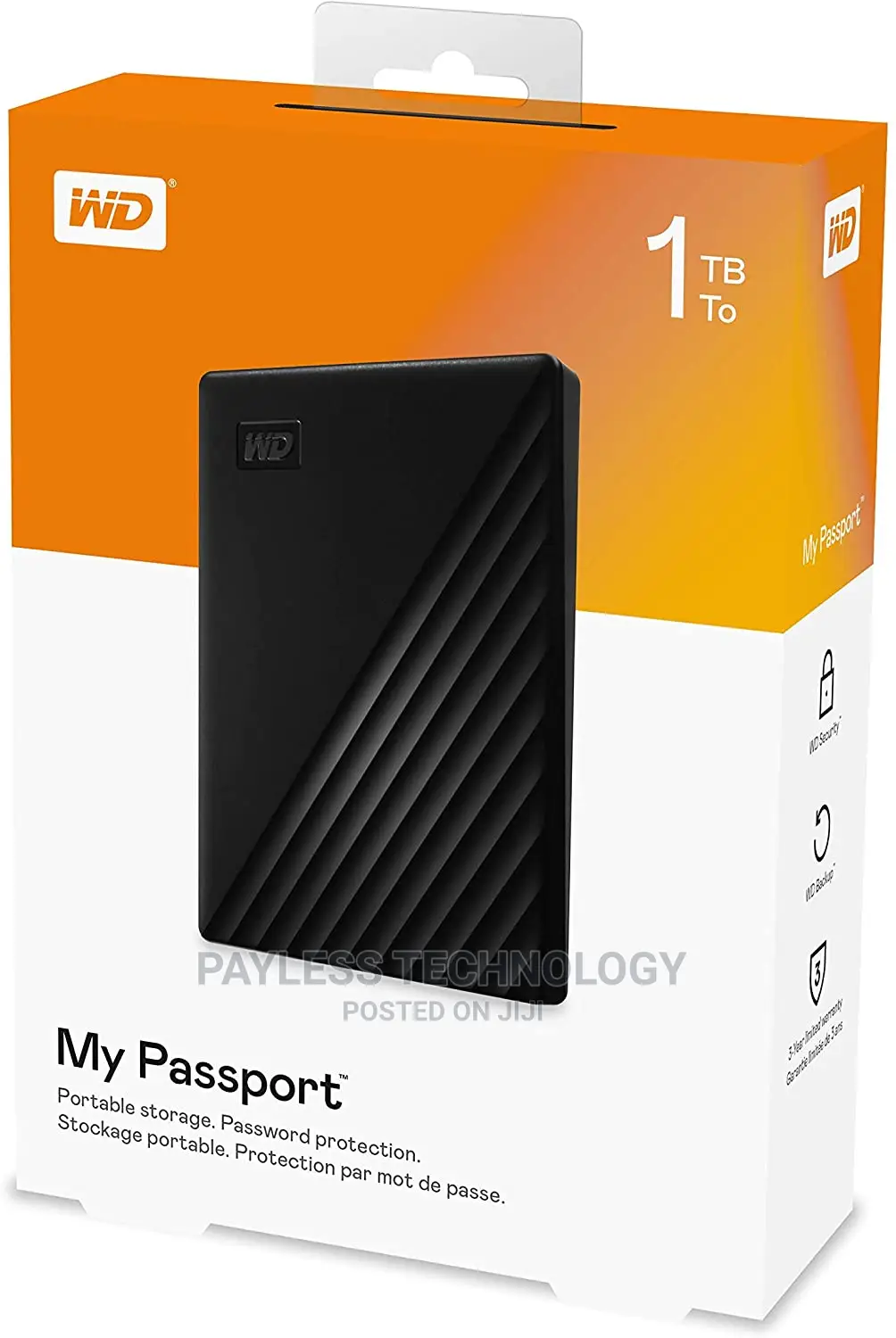 WD My Passport 3.0 USB 1tb External Hard Drives