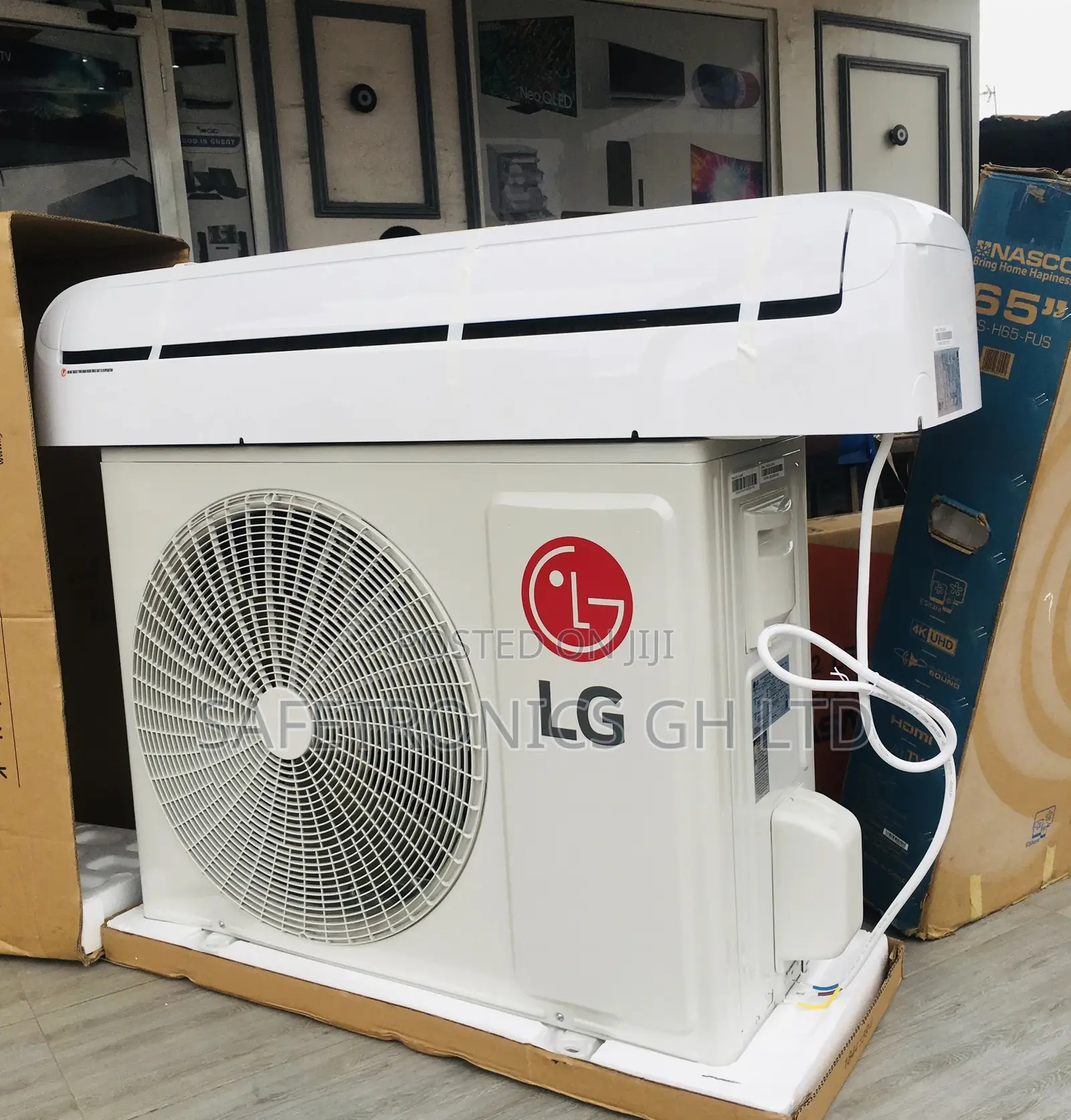 Airconditioner 2.5hp Extremely Lg R410 Split White Gas