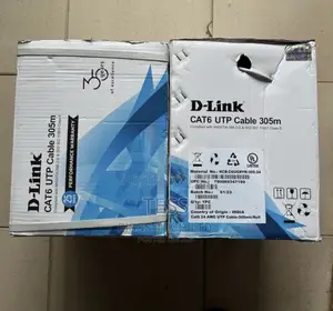 D-Link Cat6 Network Cable 305m Pure Copper 24 Awg