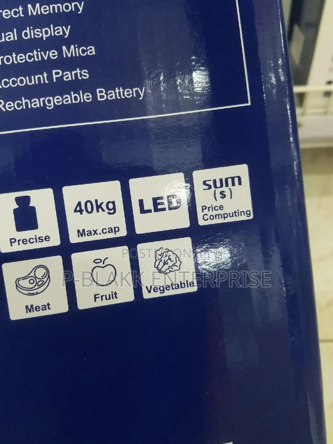 Kitchen Weighing Scale 40kg Max.