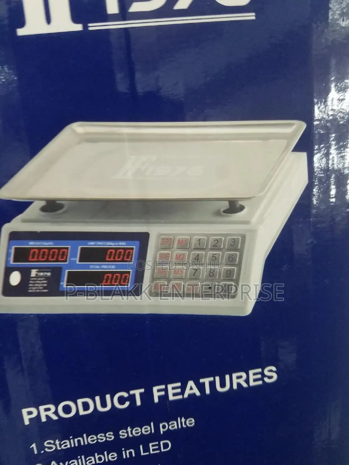 Kitchen Weighing Scale 40kg Max.