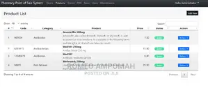 Pharmacies,Herbal Shops Pos System With Active Inventory