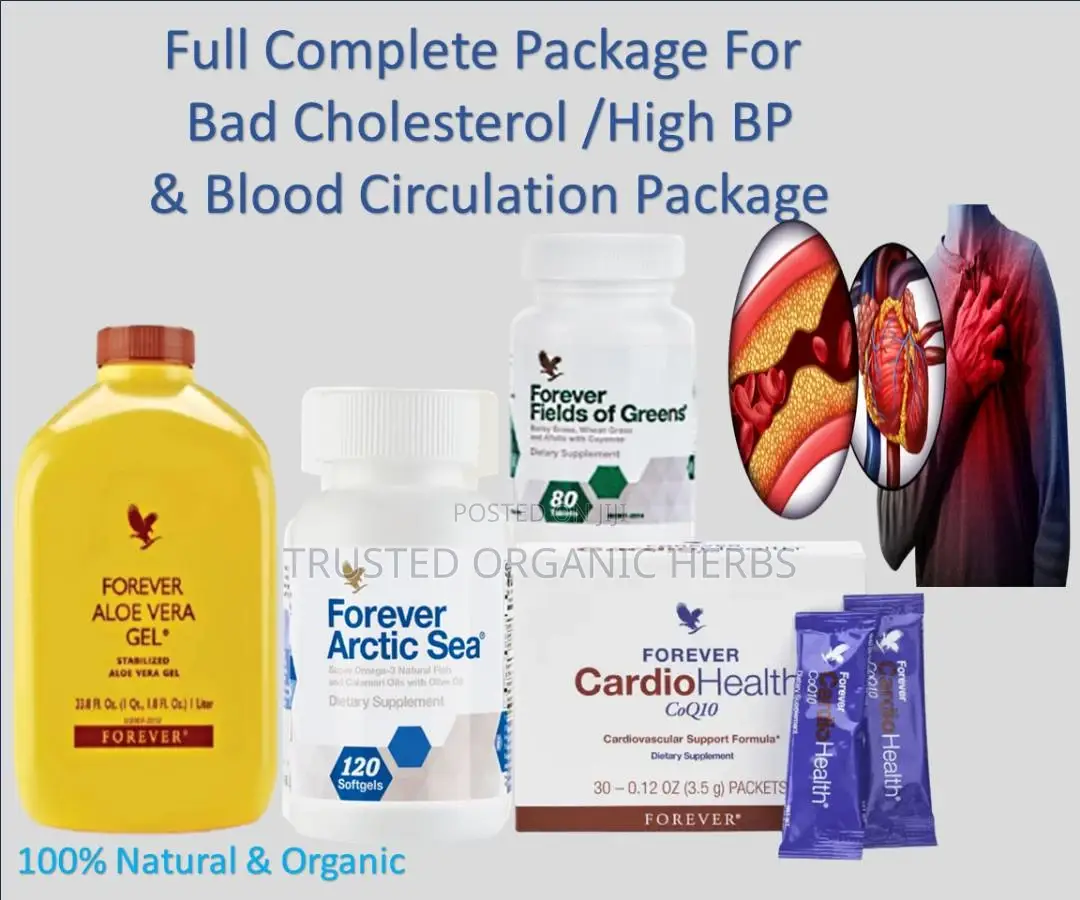 Full Complete Package for Bad Cholesterol and High Bp