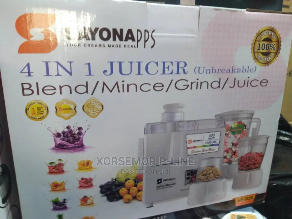 Sayona 4 in 1 Blender