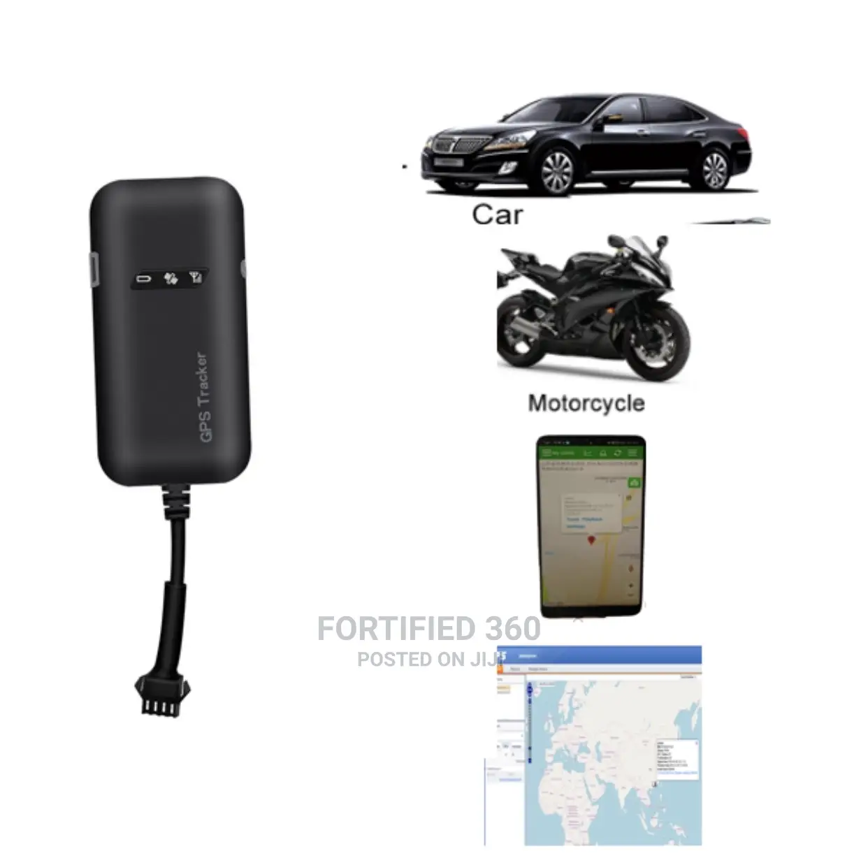 Car Tracking System With Voice Monitor