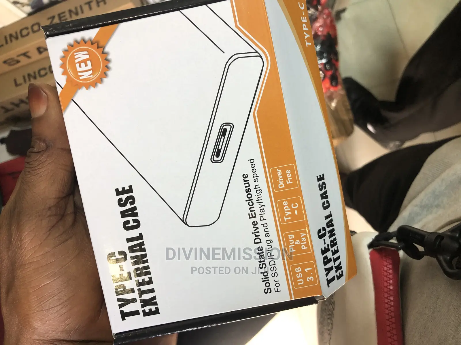 Type C Hard Drive External Case