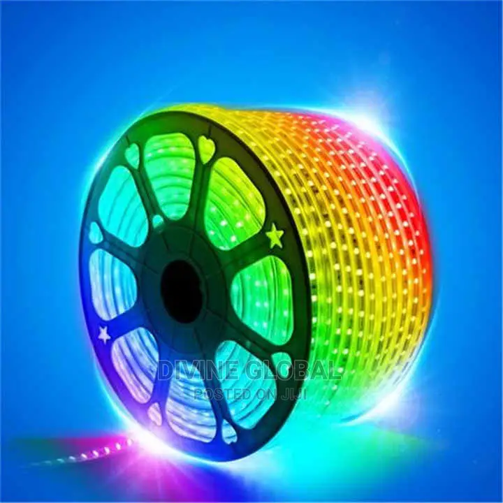 RGB Remote LED Strip Rope Light 50 Meters
