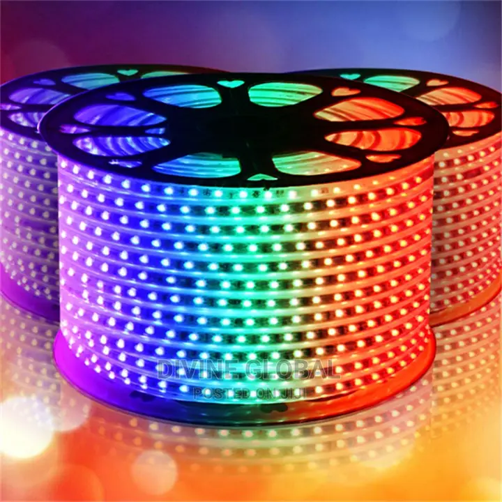 RGB Remote LED Strip Rope Light 50 Meters