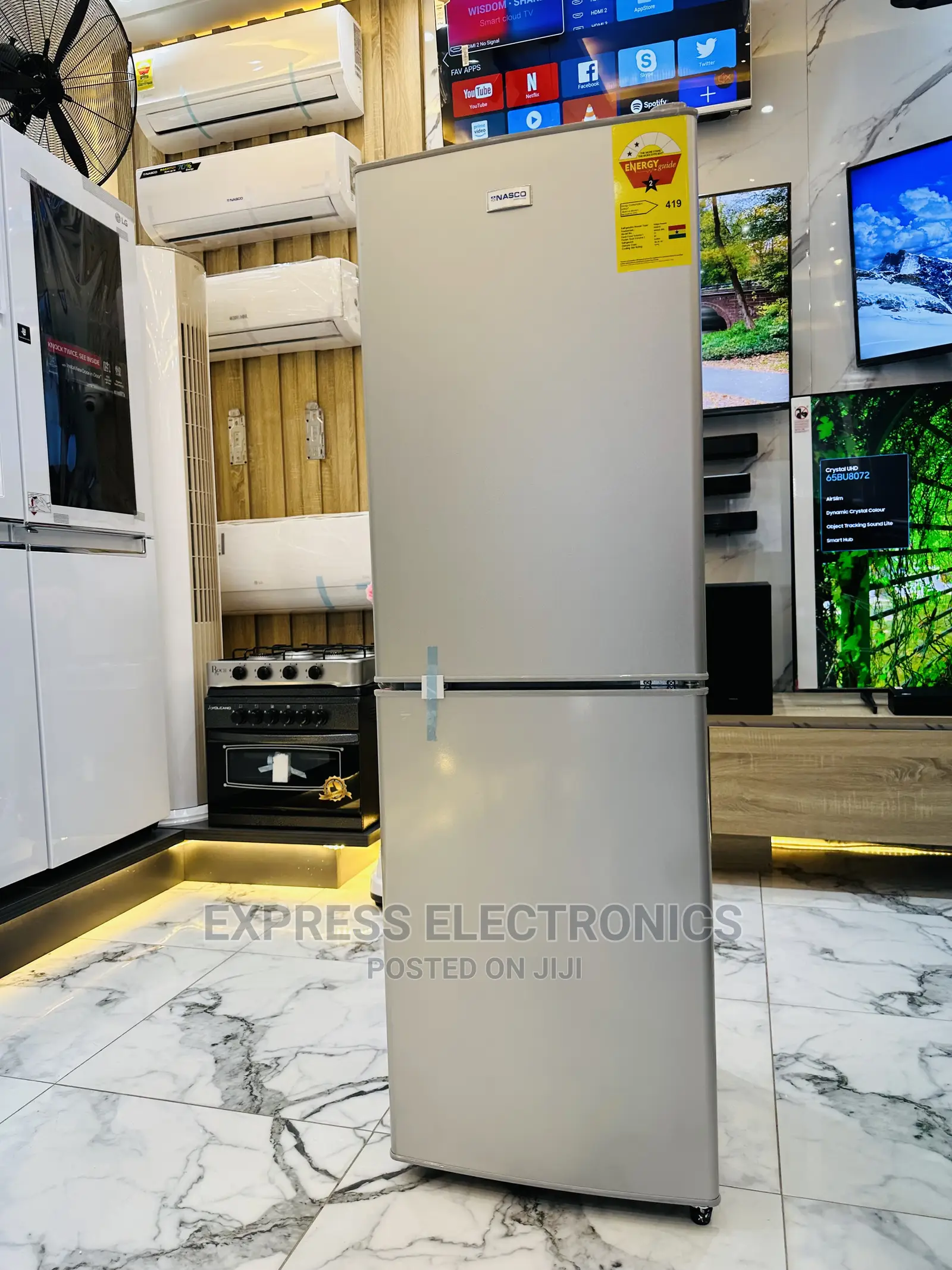 Super Powerful Nasd2-20fl Nasco Double Door Fridge