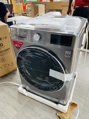 Durable LG F4v5ryp2s Smart Wi-Fi Washing Machine(10.5kg).
