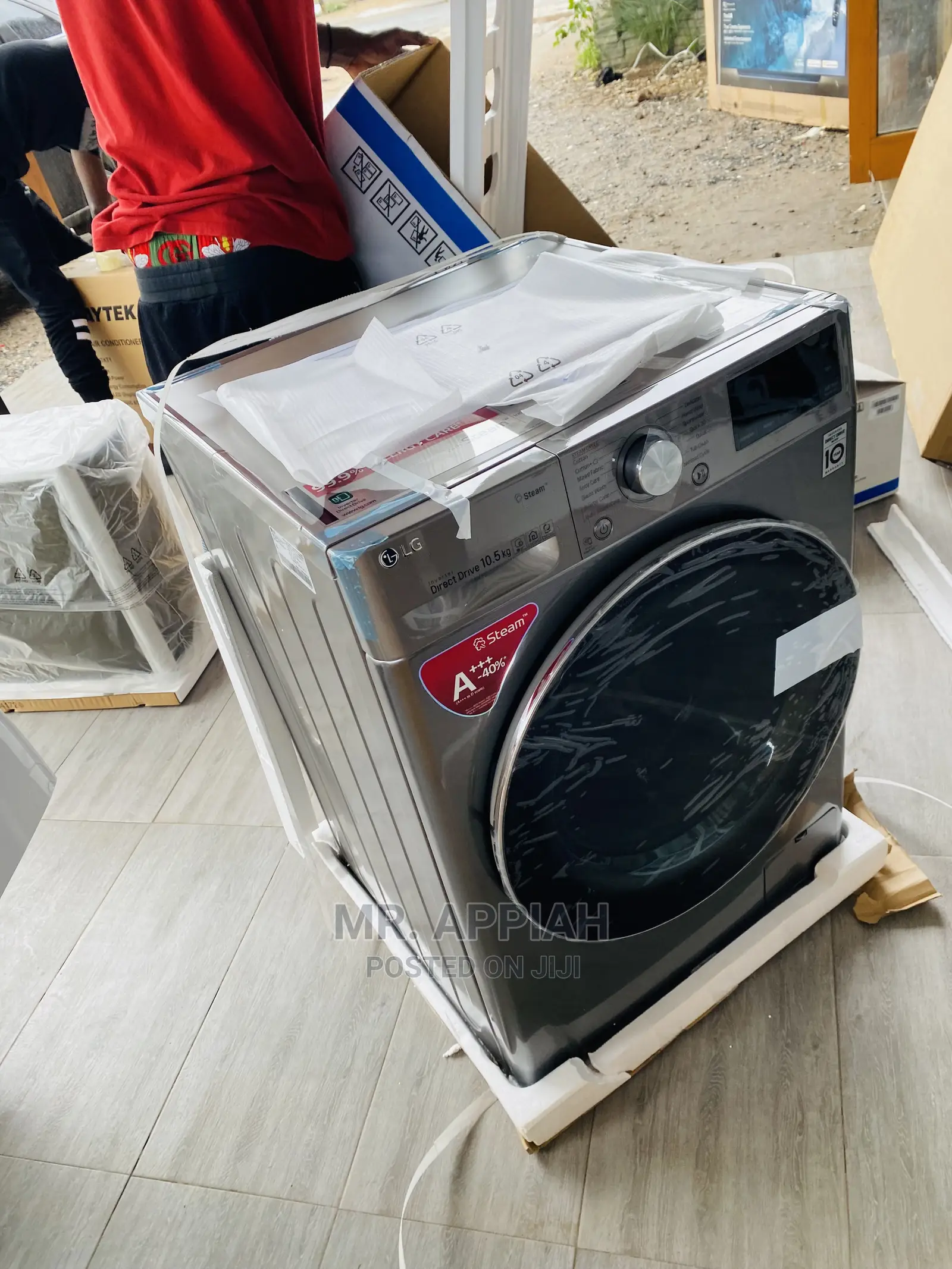 Sealed in Box(F4v5ryp2s)LG Smart Wifi Washingmachine 10.5kg