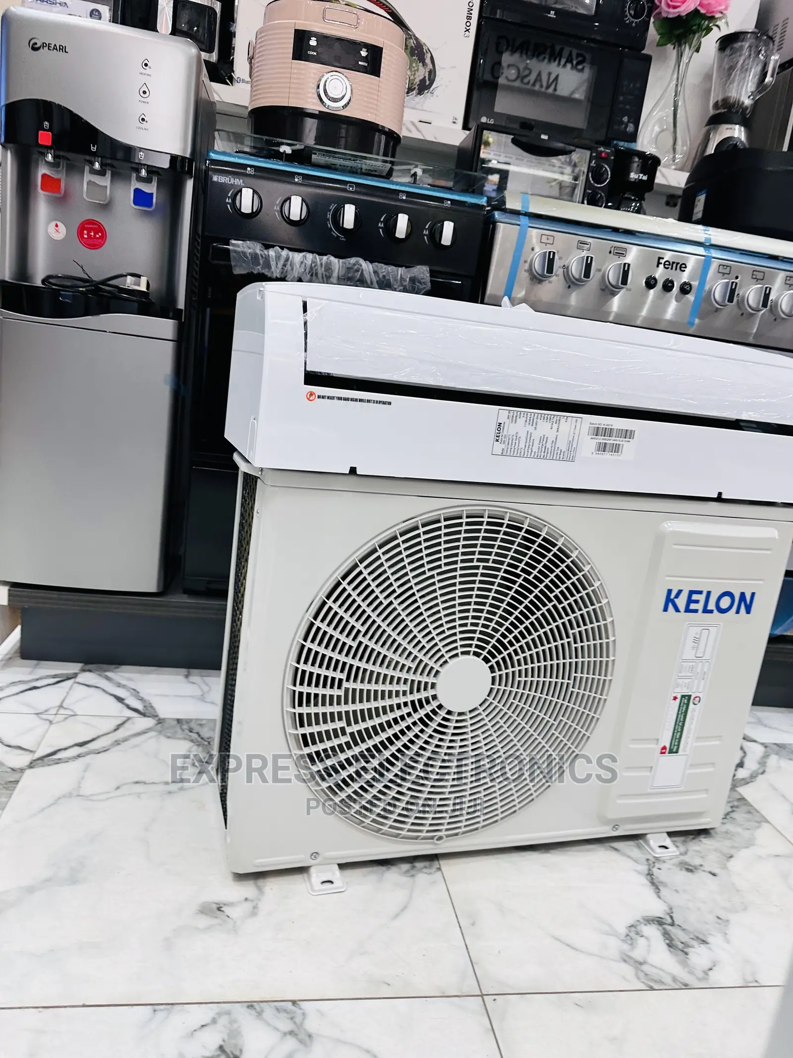 Astonish New Kelon 1.5hp R410 Gas Split White