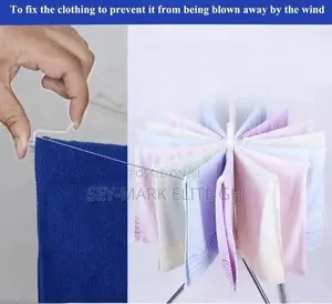 3 Tier Collapsible Umbrella Clothes Drying Rack