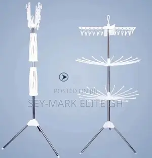 3 Tier Collapsible Umbrella Clothes Drying Rack