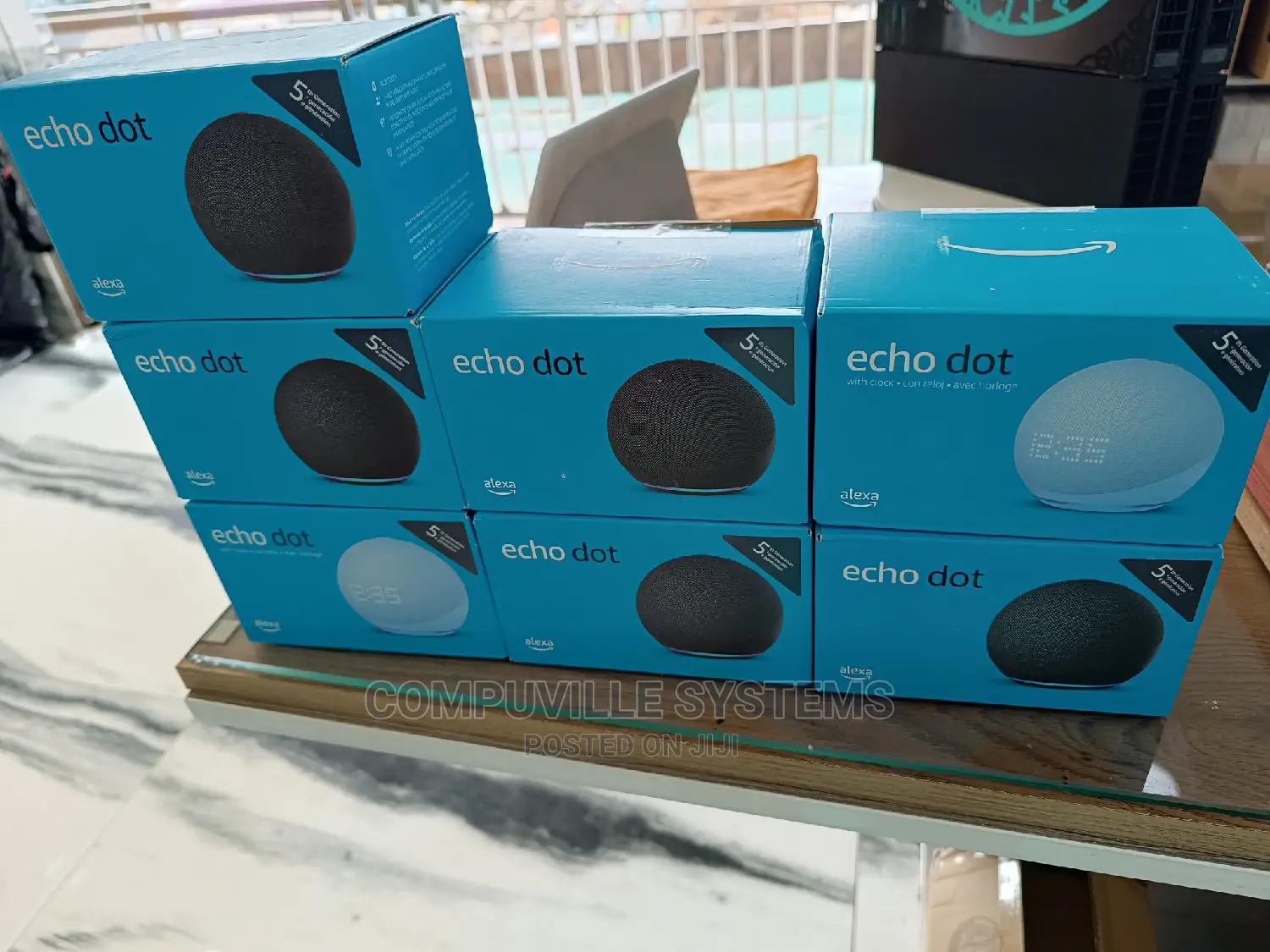 Amazon Ecodot With Clock (Gen 5)