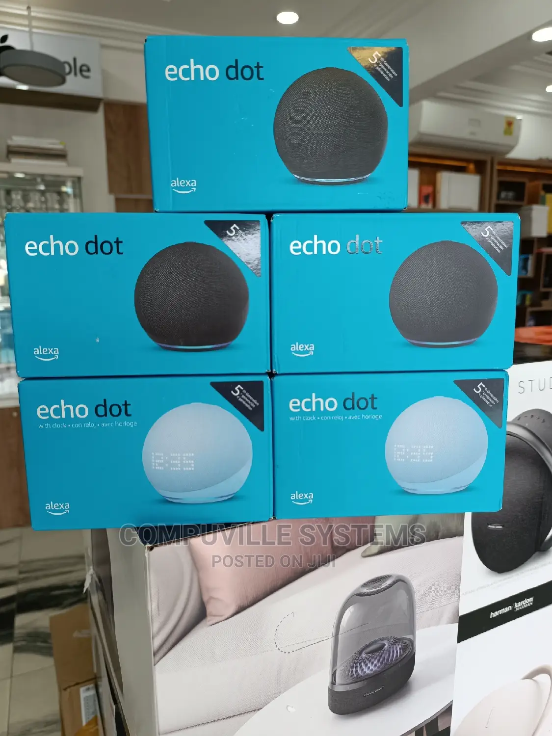 Amazon Ecodot With Clock (Gen 5)