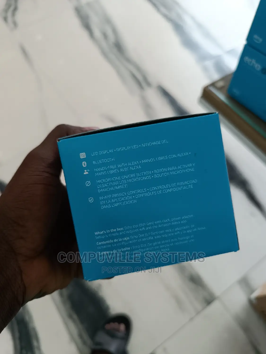 Amazon Ecodot With Clock (Gen 5)