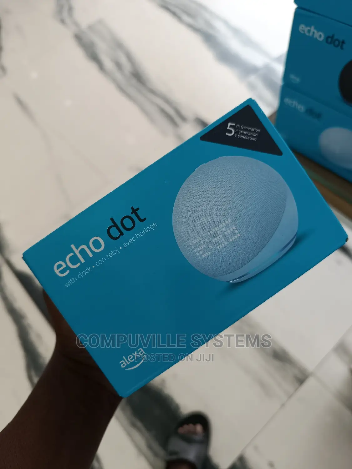 Amazon Ecodot With Clock (Gen 5)
