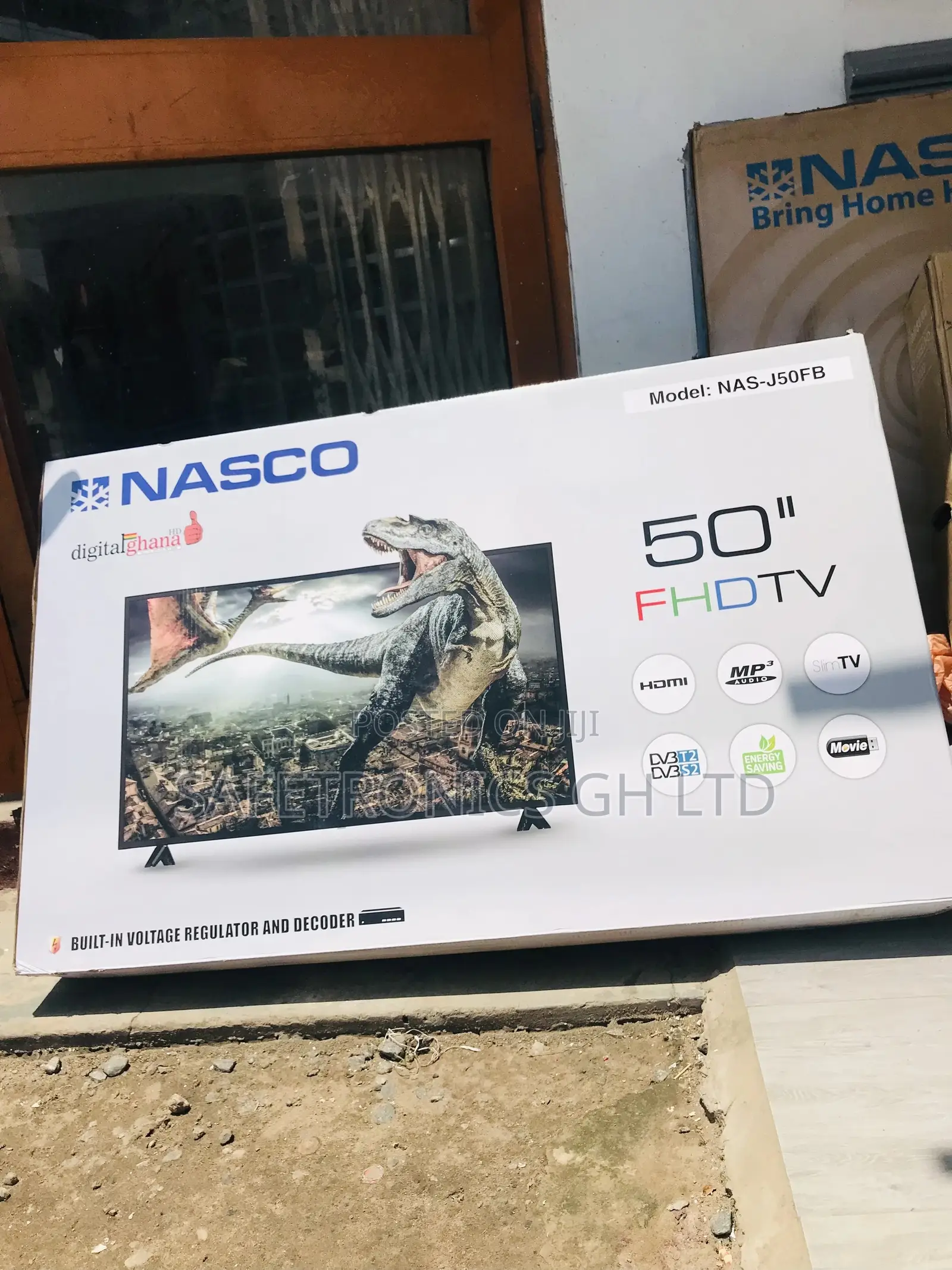 Nasco 50 Inches LED Glossy Digital Satellite Tv Durable