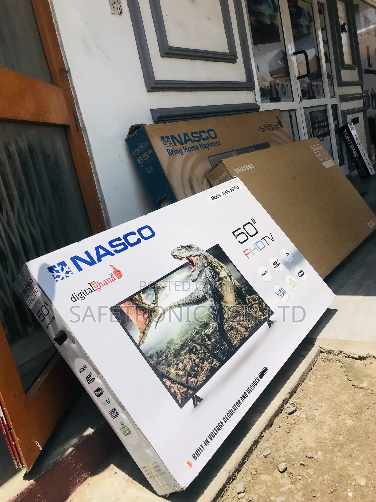 Nasco 50 Inches LED Glossy Digital Satellite Tv Durable