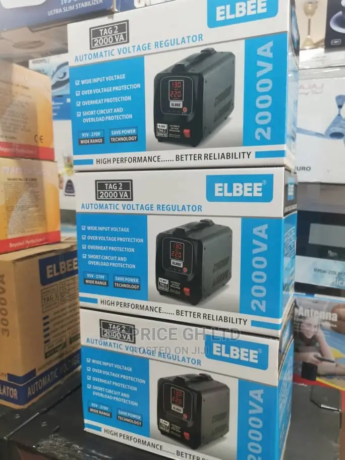 Elbee 2000w Power Plus -Stabilizer