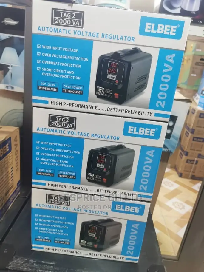 Elbee 2000w Massive Power Voltage Regulator