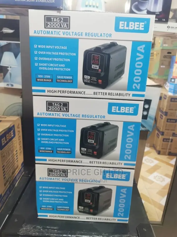 Elbee 2000VA Stabilizer//Overheat Protection