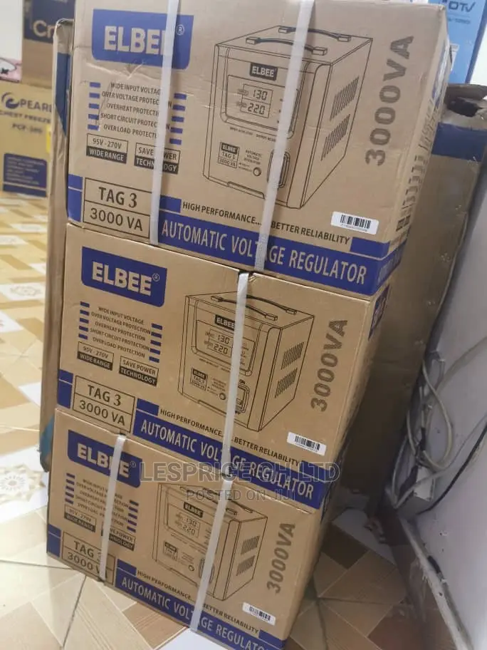 Elbee 3000w Stabilizer-Durability Count