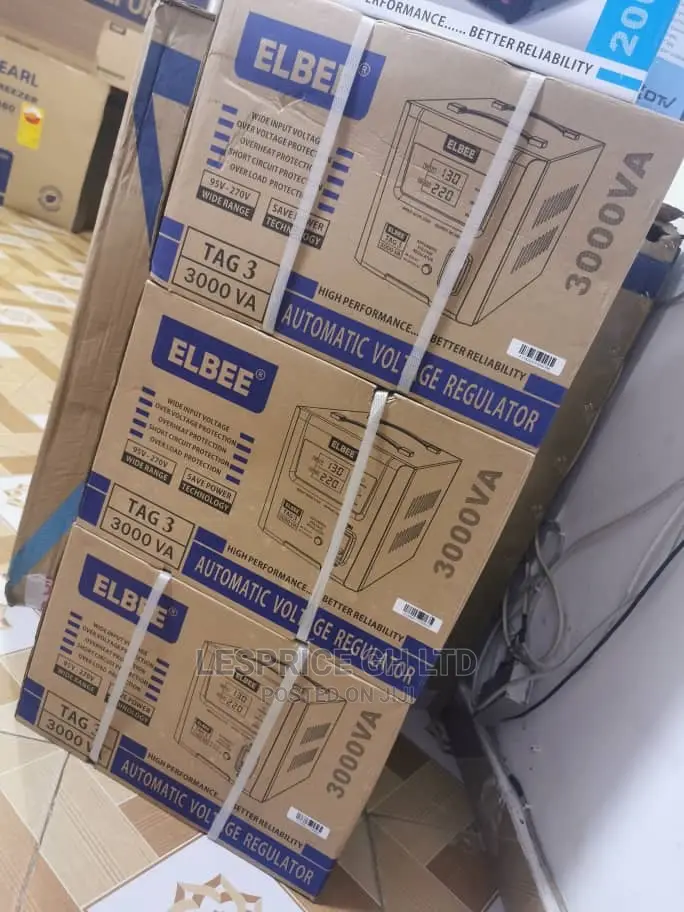 Elbee 3000w Digital Stabilizer Awesome Power!