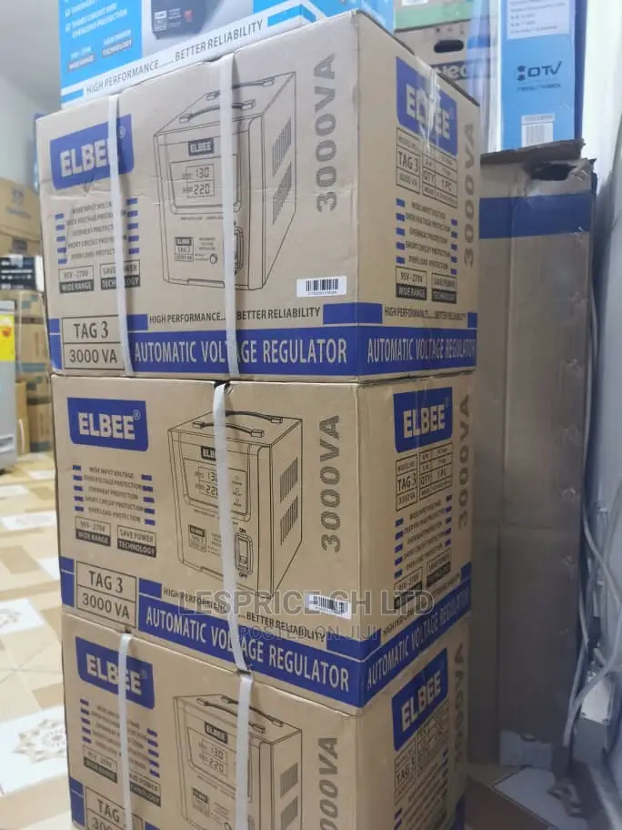 Elbee 3000W Stabilizer// Multifunction