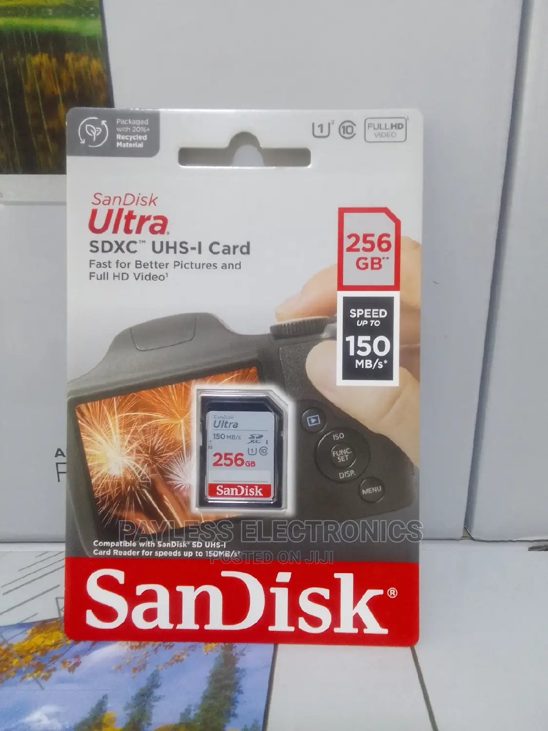 Sandisk Ultra SDXC Memory Card 256gb