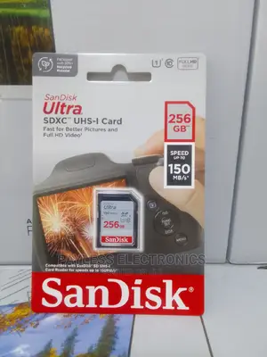 Sandisk Ultra SDXC Memory Card 256gb