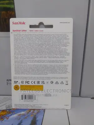 Sandisk Ultra SDXC Memory Card 256gb